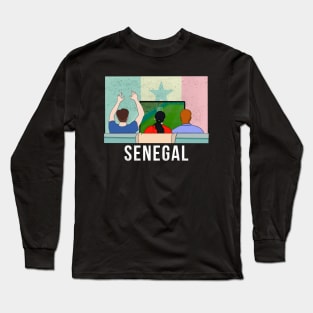 Senegal Fans Long Sleeve T-Shirt